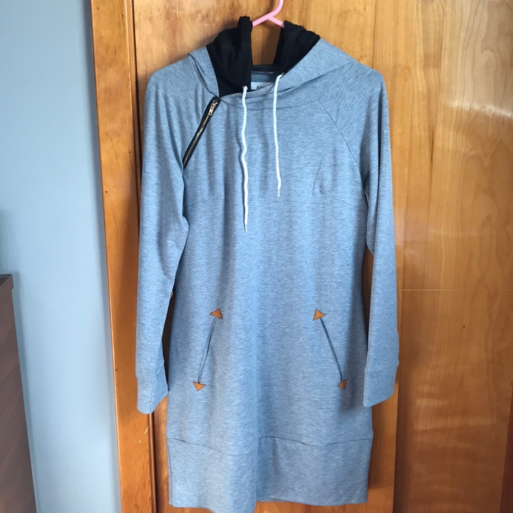 Oversized hoodie dress
